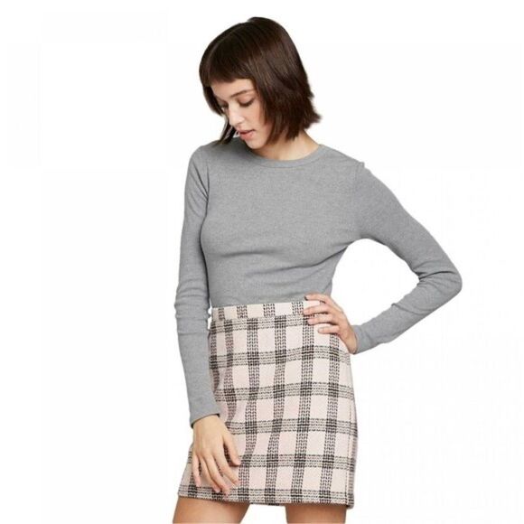 Wild Fable Crewneck Rib Knit Long Sleeve Tee - Picture 4 of 10